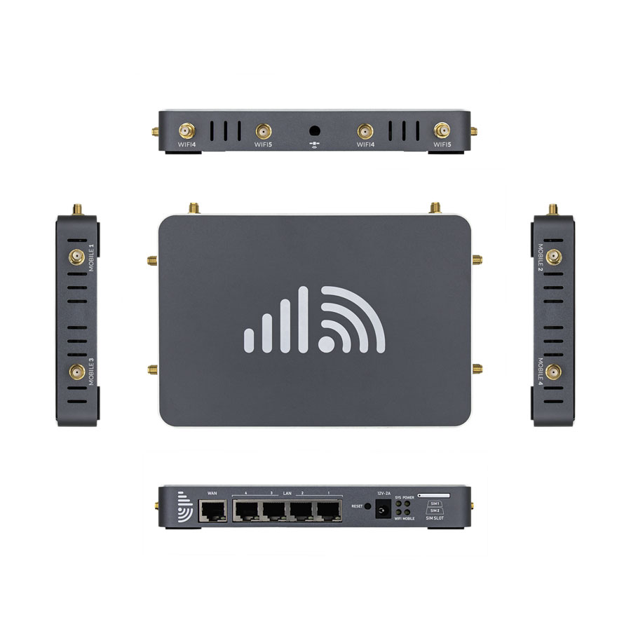 RM520N-GL industrial 5G Router, wireless CPE, snapdragon X62