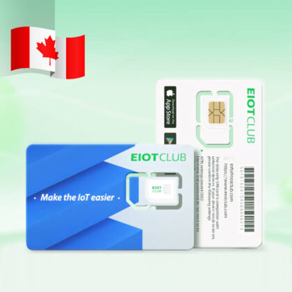 Canada 4G 5G Data SIM Card Plan Prepaid 1GB