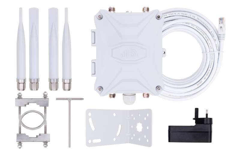 UK Outdoor 4G SIM Modem Full Set Package