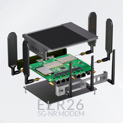 Exploded View 5G Modem WiFi6 Router