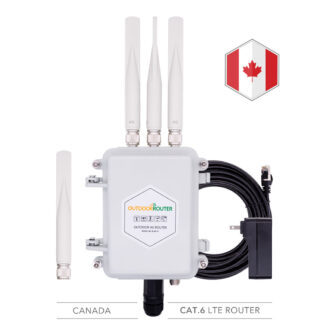 Outdoor 4G Cellular Router Cat6 Dual-SIM