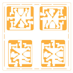 Panel 5G Antenna 4x4 Feeds XPol Dual Polarized